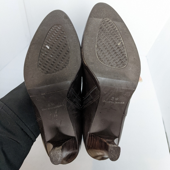 Cat pard leather knee high boots - Picture 13 of 16